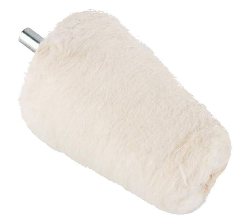 Pasla conica bumbac slefuit lustruit pentru bormasina